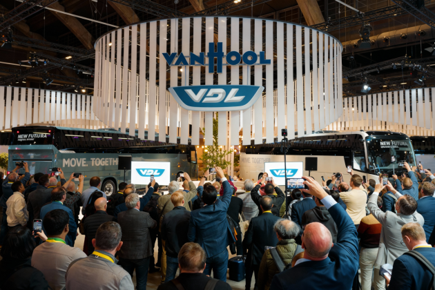 VDL Bus Group presents new coach at Busworld